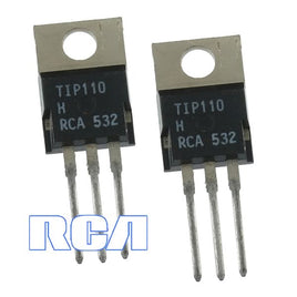 G25893 - (Pkg 2) RCA TIP110 NPN Epitaxial Silicon Darlington Transistor