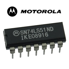 G25894 - Motorola SN74LS51ND Dual 2-Wide 2 Input, 2-Wide 3 Input AND-OR-INVERT Gate