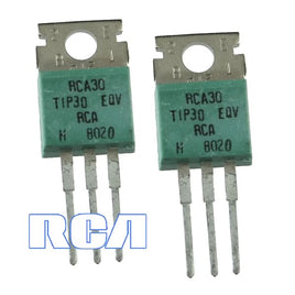 G25897 - (Pkg 2) RCA TIP30 PNP 30Watt Power Transistor