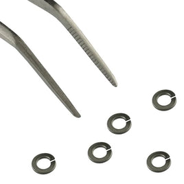 G25966 - (Pkg 100) M2.5 Split Ring Lock Washer, A2 Stainless Steel, DIN 127B