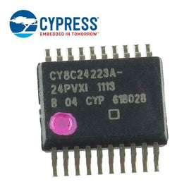 G26002A - (Pkg 2) Cypress CY8C24223A-24PVXIT 8-Bit Microcontroller MCU 4K Fish 256B RAM IND