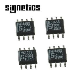 G26030 - (Pkg 4) Signetics MC1458 SMD Dual Channel Op-Amp
