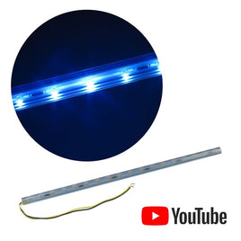 G26099 - Blue Light Tube 12" Long 12VDC @ 0.125A