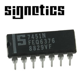 G26120 ` Signetics 7451N And-Or-Invert Gate 2 Function, 4-Input