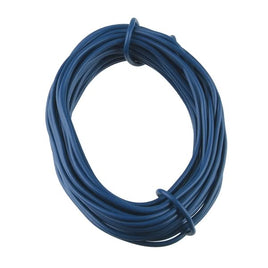 G26137 - 15 Feet Roll of 22AWG Solid Blue Wire