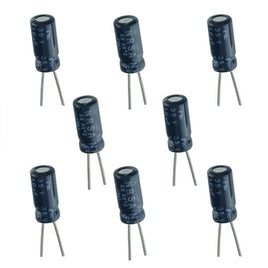 G26219 - (Pkg 10) Compact 10uF 35V Radial Electrolytic Capacitor