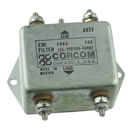 G26243 - Corcom 20K6 Power Line Filter
