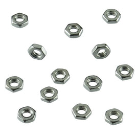 SOLD OUT! G26258 - (Pkg 50) Small Pattern 4-40 Nut x 3/16 x 1/16 thick Stainless