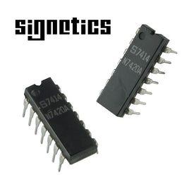G26325 ` (Pkg 4) Signetics SN7420A Dual 4-Input NAND Gate