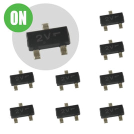 G26332 - (Pkg 10) ON Semiconductor MMBTA64LT1G PNP SMD Darlington Transistor