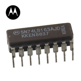 G26376 - (Pkg 4) Motorola SN74LS163AJD Synchronous 4-Bit Binary Counters
