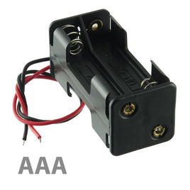 SOLD OUT! G26484 - 4 "AAA" Cell Battery Holder with Leads