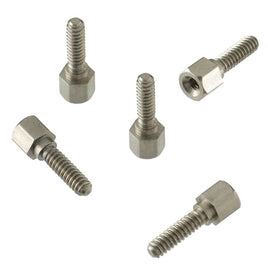 G26491 - (Pkg 8) Unusual Stainless Steel 2-56 Hex Standoff with 4-40 Threaded Stud