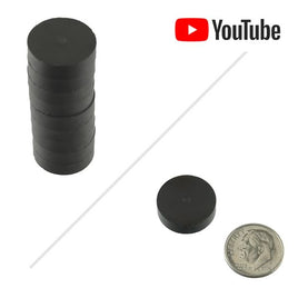 G26497 ` (Pkg 10) Solid Ceramic Disc Magnets