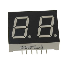 G26536 - Dual Common Anode Red 7 Segment Display
