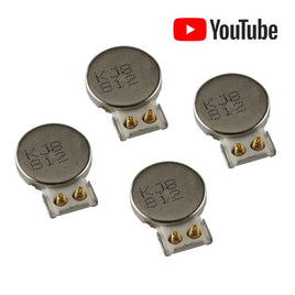 G26556 - (Pkg 4) Vybronics Inc 10mm Coin Vibration Motor C1020K001F