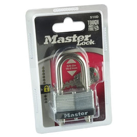 G26618 ` Master Lock 510D Adjustable Shackle Laminated Steel Padlock