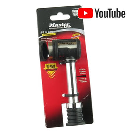 G26650 ` Master Lock 1479DAT 5/8" Chrome Automotive Receiver Lock