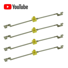 G26744 ` (Pkg 25) Unique 9VDC Micro Yellow LED