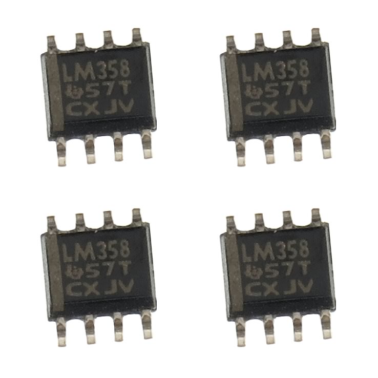 G26762 (Pkg 4) Texas Instruments LM358 SMD Dual Op Amp The