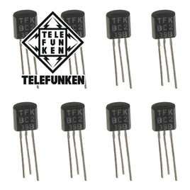 SOLD OUT-G26798 - (Pkg 8) Telefunken BC239B Popular NPN Transistor for Music Pedal
