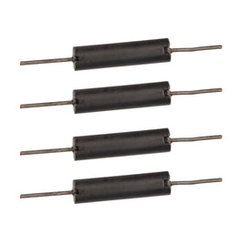 G26826 ~ (Pkg 4) Large Ferrite Rod with Mounting Pins