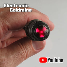 SOLD OUT G26832 - Vintage Dialight Red Lens Watertight Pilot Indicator Lamp - 11/16" Mounting Hole