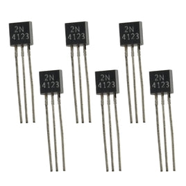 G26842 ~ (Pkg 6) 2N4123 NPN Silicon TO-92 Transistor