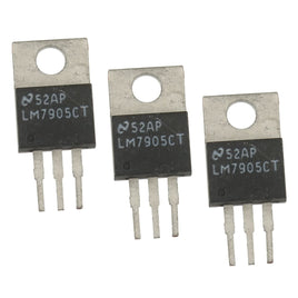 G26847 - (Pkg 3) National LM7905CT -5V 1Amp Regulator