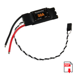 SOLD OUT! G26859 - ReadyToSky 30A ESC 2-6S OPTO Brushless Electronic Speed Controller