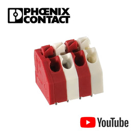 G26887 - (Pkg 3) Phoenix Contact PCB Terminal Block PTSA 1, 5/4-3, 5-F Mix Z