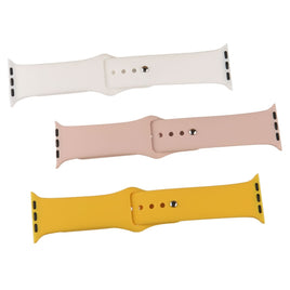 G26895 ~ (Set of 3) Sport Band for All 38mm - 40mm Apple Watches (Series1 thru Series 8)