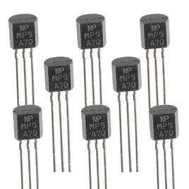 G26904 ~ (Pkg 10) MPSA70 PNP TO-92 40V 100mA Transistor