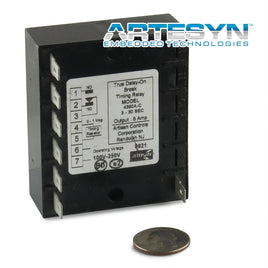 G26931 - Artisan Controls 100-250VAC Time Delay (3-30Seconds) on Break Timing Relay Model 4390A-C