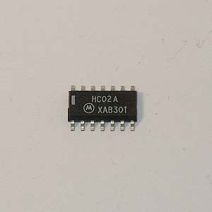 G343S - 74HC02 SMD Quad 2-Input NOR Gate