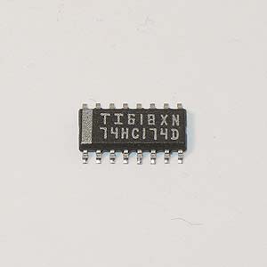 G353S - 74HC174 SMD Hex D-Type Flip-Flop with Reset