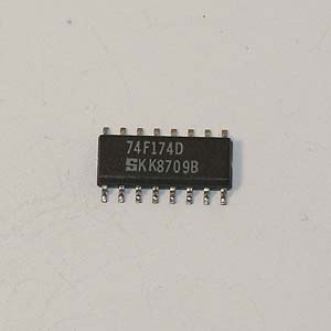 G377S - 74F174 SMD Hex D-Type Flip-Flop with Clear