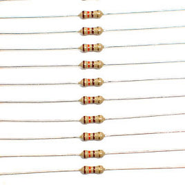 G435R - 130 Ohm 1/4 Watt Resistor (Pkg of 100)