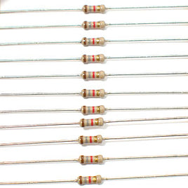 G458R - 1.8K 1/4 Watt Resistor (Pkg of 100)