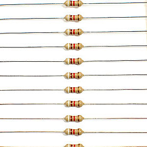 G474R - 9.1K 1/4 Watt Resistor (Pkg of 100)