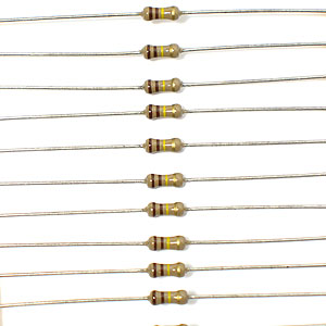 G498R - 110K 1/4 Watt Resistor (Pkg of 100)