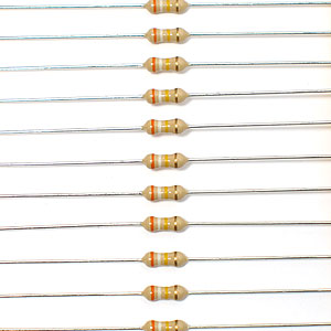 G508R - 390K 1/4 Watt Resistor (Pkg of 100)