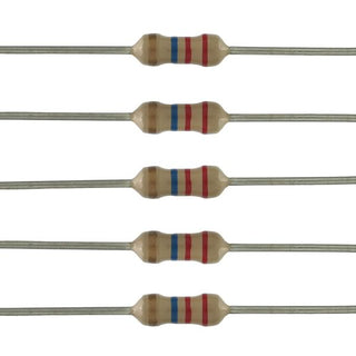 G525R - 22Meg 1/4 Watt Resistor (Pkg of 100)