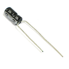 T1007 - 1uF Electrolytic Capacitor - for 26 in 1 Robotics Experimenter Lab